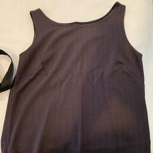 Brown mm lefleur tank top